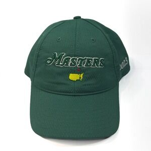 Masters Tech 2023 Hat Augusta National Golf Performance‎ Cap Adjustable Green